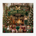 Home Depot Holiday Decor graphic